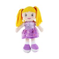 Nivalmix-Boneca-de-Pano-Lola-36cm-Vestido-Lilas-BBR-Toys-2373819-002 Nivalmix-Boneca-de-Pano-Lola-36cm-Vestido-Lilas-BBR-Toys-2373819-002