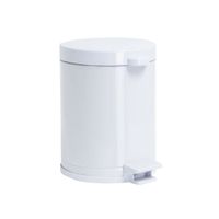 Nivalmix-Lixeira-com-Pedal-e-Cesto-4-5-Litros-Branca-3501-Viel-332859 Nivalmix-Lixeira-com-Pedal-e-Cesto-4-5-Litros-Branca-3501-Viel-332859