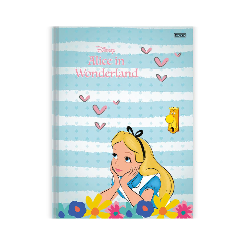 Nivalmix-Caderno-1-4-80Fls-Alice-In-Wonderland-Capa-3-Sao-Domingos-2358219-003 Nivalmix-Caderno-1-4-80Fls-Alice-In-Wonderland-Capa-3-Sao-Domingos-2358219-003