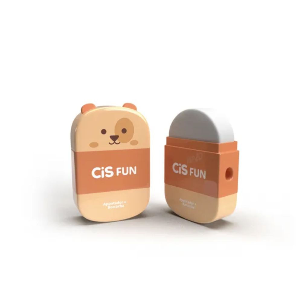 Nivalmix-Apontador-mais-Borracha-Fun-Laranja-Cis-2374937-003 Nivalmix-Apontador-mais-Borracha-Fun-Laranja-Cis-2374937-003