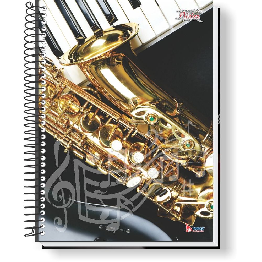 Capas para Caderno de Música e Instrumentos Musicais