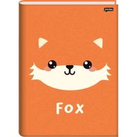 Nivalmix-Caderno-Brochura-80Fls-Cute-Animals-Raposa-Jandaia-2370803-001