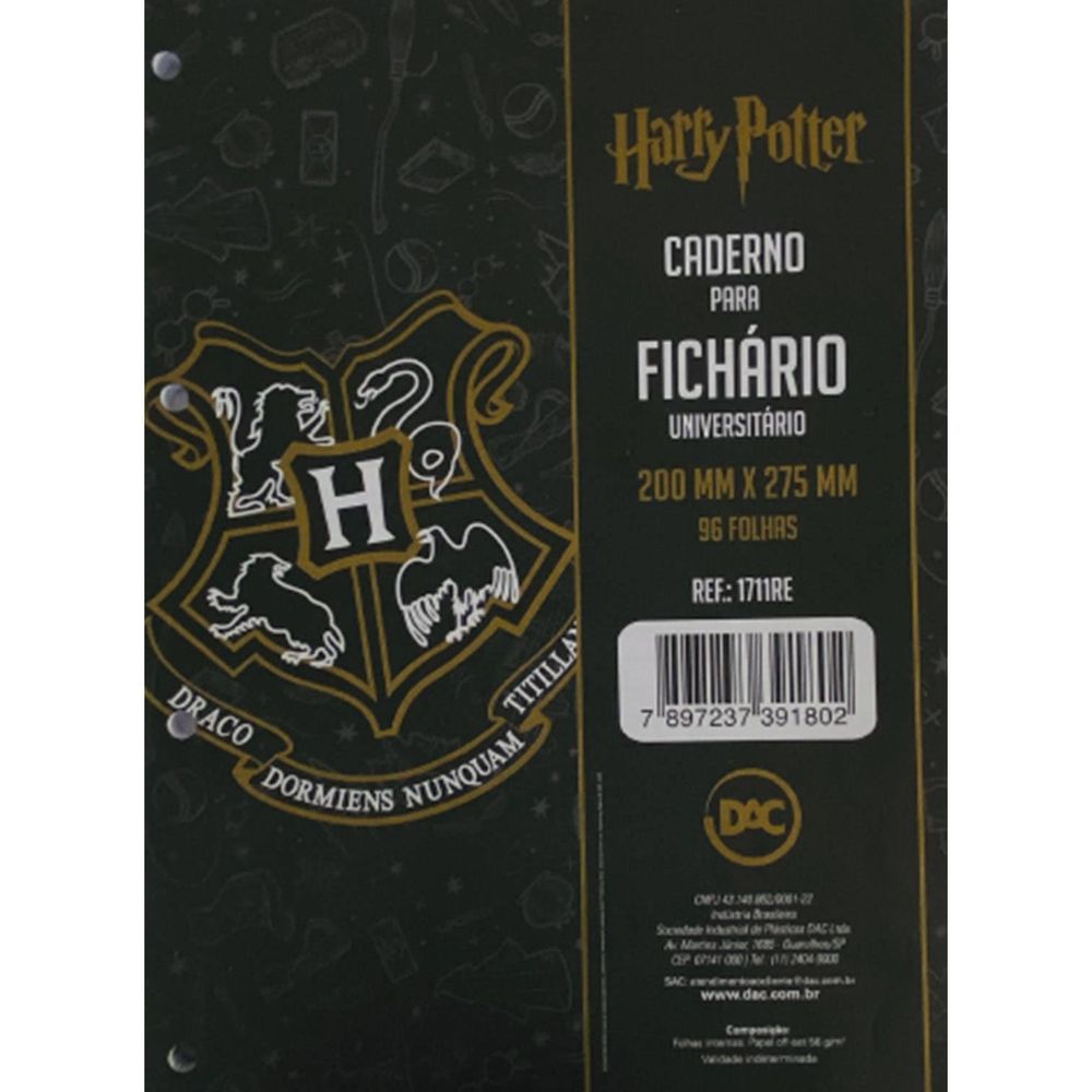 Nivalmix-Refil-Universitario-Harry-Potter-96-Folhas-1711RE-Dac- Nivalmix-Refil-Universitario-Harry-Potter-96-Folhas-1711RE-Dac-