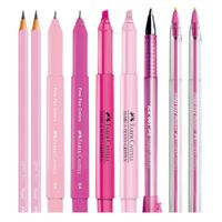 Nivalmix-Kit-Escolar-Pink-Lover-09-Pecas-Faber-Castell-2377602-2 Nivalmix-Kit-Escolar-Pink-Lover-09-Pecas-Faber-Castell-2377602-2