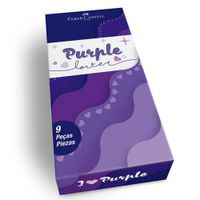 Nivalmix-Kit-Escolar-Purple-Lover-09-Pecas-Faber-Castell-2377589 Nivalmix-Kit-Escolar-Purple-Lover-09-Pecas-Faber-Castell-2377589