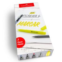 Nivalmix-Kit-Escolar-Escrever-e-Marcar-07-Pecas-Faber-Castell-2377615 Nivalmix-Kit-Escolar-Escrever-e-Marcar-07-Pecas-Faber-Castell-2377615