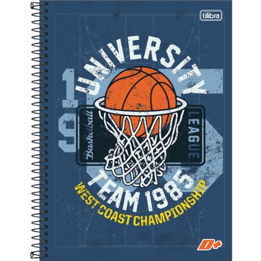 Caderno Univ 20 Matérias 400 Folhas D Mais Capa 20 Tilibra Nivalmix 3456