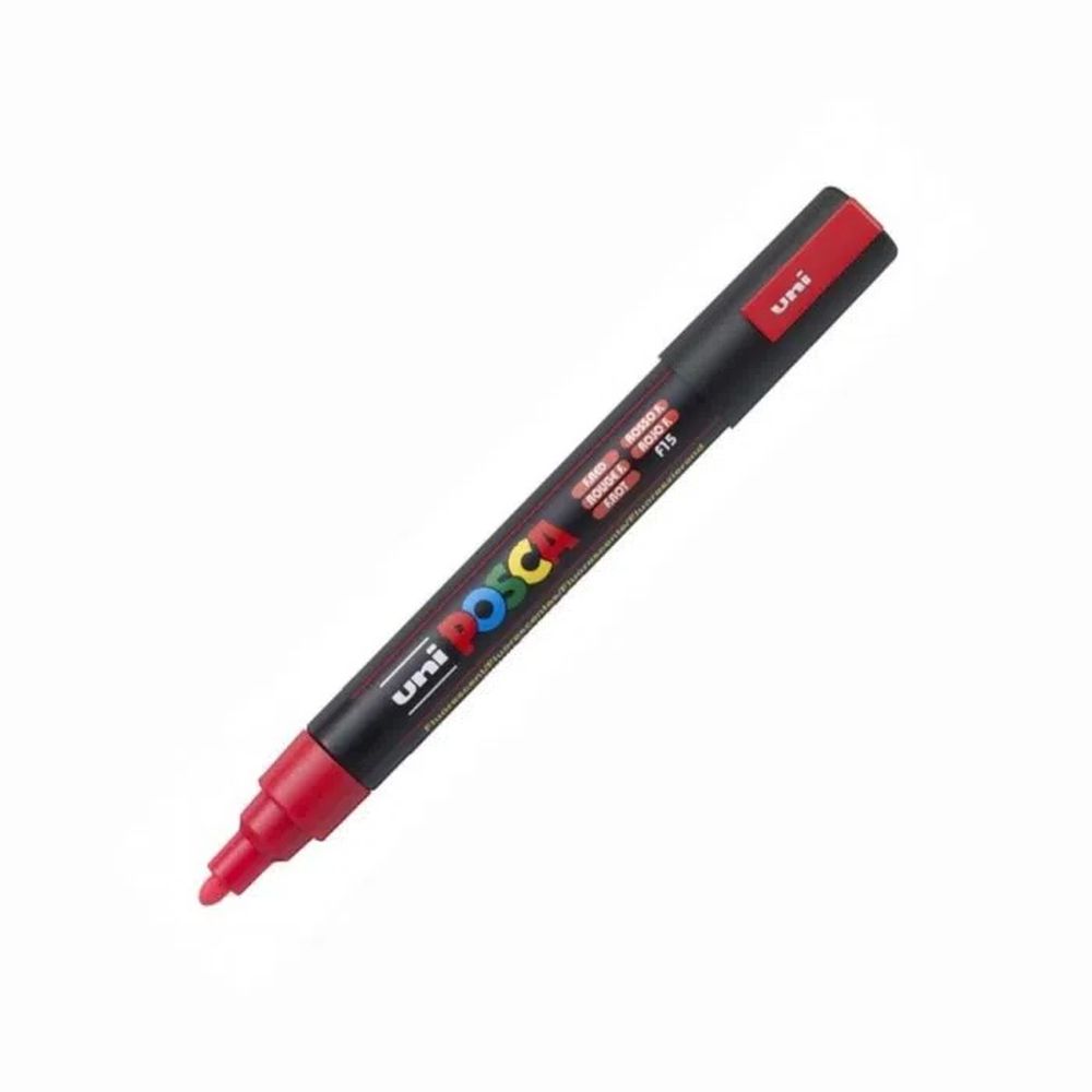 Nivalmix-Caneta-Posca-Pc-5M-Fluo-Vermelho-75159-Uni-2382412 Nivalmix-Caneta-Posca-Pc-5M-Fluo-Vermelho-75159-Uni-2382412