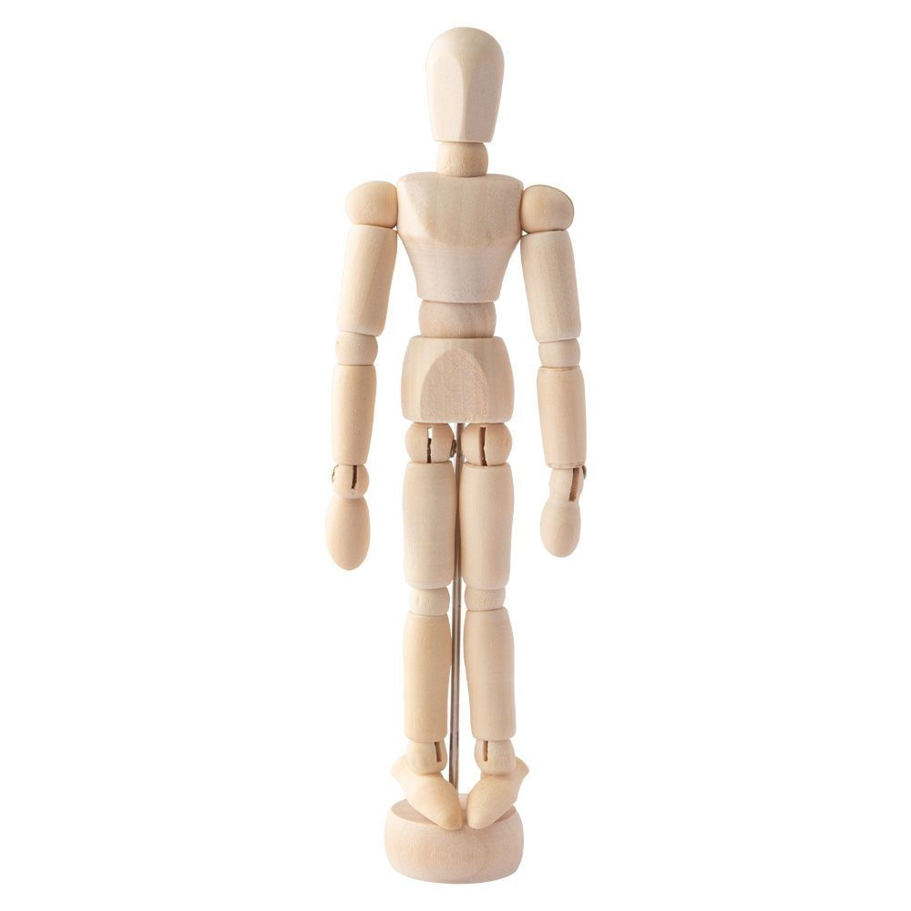 Nivalmix-Boneco-Articulado-de-Madeira-30cm-Moment-2380657 Nivalmix-Boneco-Articulado-de-Madeira-30cm-Moment-2380657