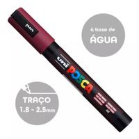 Nivalmix-Caneta-Posca-PC-5M-Vermelho-Vinho-Uniball-2382334-3 Nivalmix-Caneta-Posca-PC-5M-Vermelho-Vinho-Uniball-2382334-3