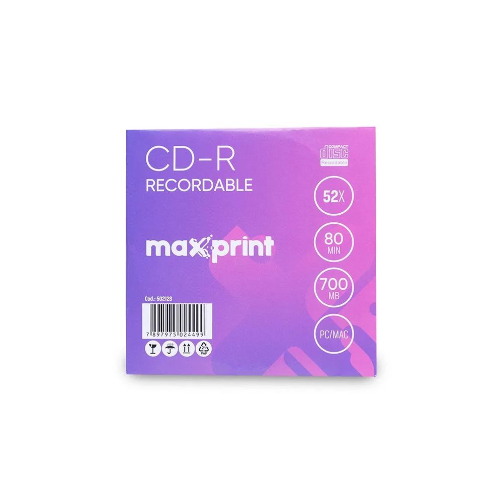 Nivalmix-CD-R-700MB-80Min-Envelope-Maxprint-873083 Nivalmix-CD-R-700MB-80Min-Envelope-Maxprint-873083
