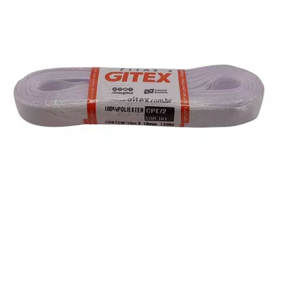 Nivalmix-Fita-Cetim-10MM-101-Branco-Gitex-2383114 Nivalmix-Fita-Cetim-10MM-101-Branco-Gitex-2383114