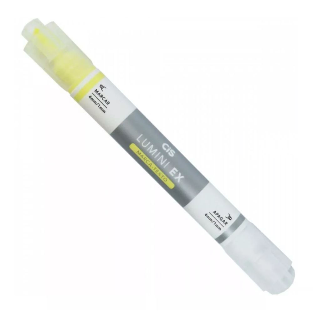 Caneta-Marca-Texto-Apagavel-Lumini-Amarelo-Profissional-Cis-2374846-1 Caneta-Marca-Texto-Apagavel-Lumini-Amarelo-Profissional-Cis-2374846-1