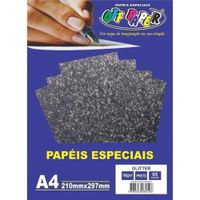 Nivalmix-Papel-Gliter-210x297mm-A4-5-Folhas-180g-Preto-Off-Paper-2381424 Nivalmix-Papel-Gliter-210x297mm-A4-5-Folhas-180g-Preto-Off-Paper-2381424