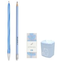 Kit-Escolar-de-Papelaria-Colors-com-4-Pecas-Azul-Cis-2327552-3 Kit-Escolar-de-Papelaria-Colors-com-4-Pecas-Azul-Cis-2327552-3