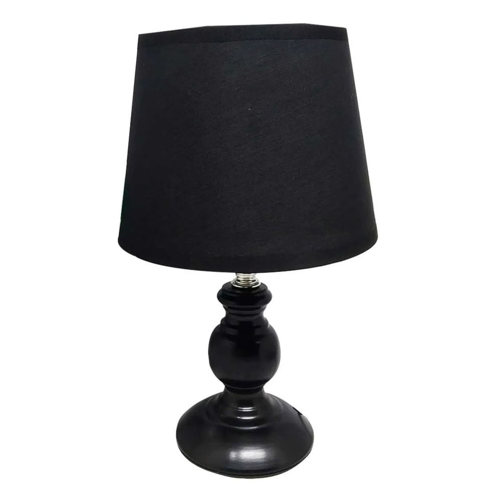 Nivalmix-Abajur-de-Madeira-Preto-Bivolt-28X17CM-FXG90033-Fix-2387001 Nivalmix-Abajur-de-Madeira-Preto-Bivolt-28X17CM-FXG90033-Fix-2387001