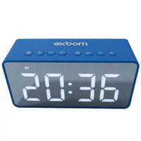 Nivalmix-Caixa-de-Som-Bluetooth-Fm-Relogio-Digital-Azul-Exbom-2276709-003 Nivalmix-Caixa-de-Som-Bluetooth-Fm-Relogio-Digital-Azul-Exbom-2276709-003