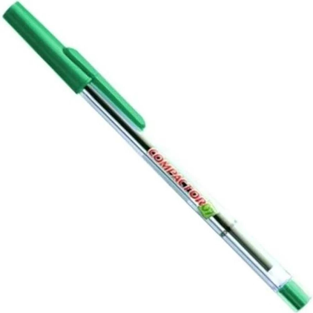 Nivalmix-Caneta-Esferografica-Compactor-0.7-Verde-Compactor-1758243-01 Nivalmix-Caneta-Esferografica-Compactor-0.7-Verde-Compactor-1758243-01