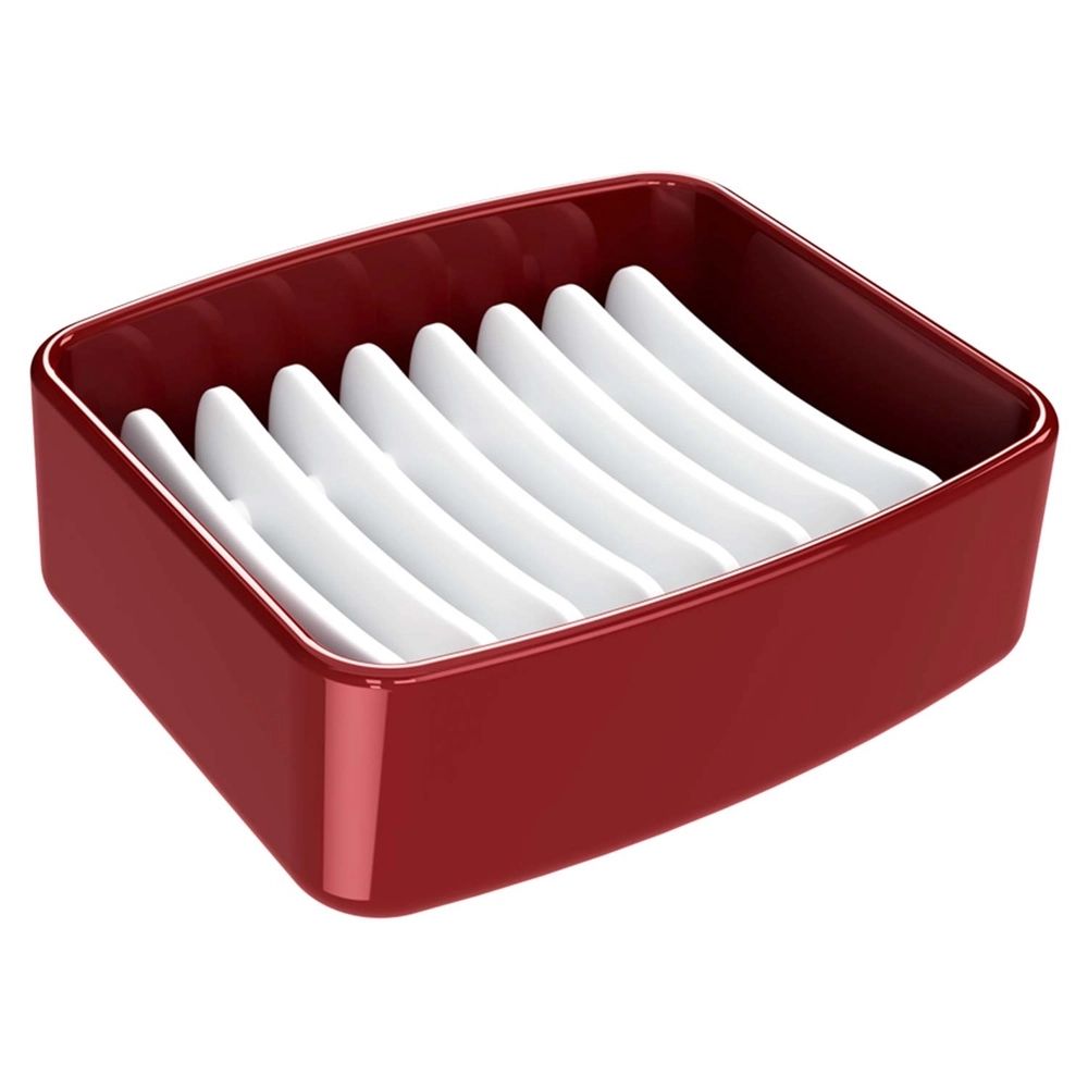 Nivalmix-Saboneteira-Splash-Vermelho-20450-0465-Coza-2389523 Nivalmix-Saboneteira-Splash-Vermelho-20450-0465-Coza-2389523