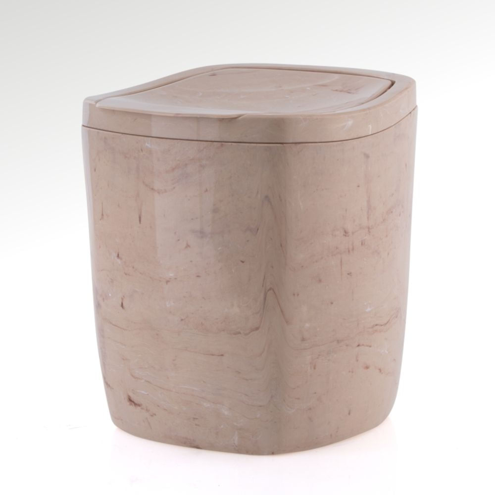 Nivalmix-Lixeira-de-Banheiro-Estilo-Marmore-7L-Bege-Top-Line-2393982-004 Nivalmix-Lixeira-de-Banheiro-Estilo-Marmore-7L-Bege-Top-Line-2393982-004
