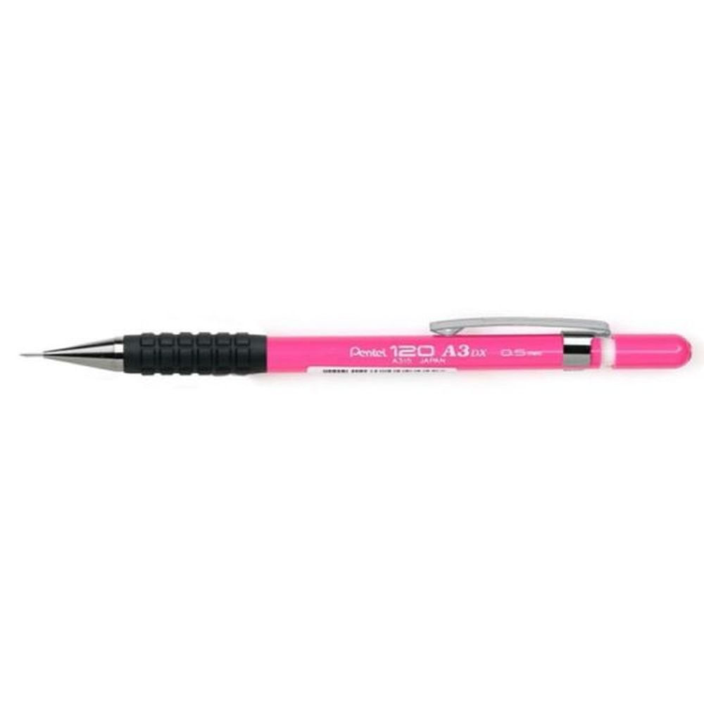 Nivalmix-Lapiseira-0.5mm-A315-DX-Rosa-Pentel-1762156-01 Nivalmix-Lapiseira-0.5mm-A315-DX-Rosa-Pentel-1762156-01