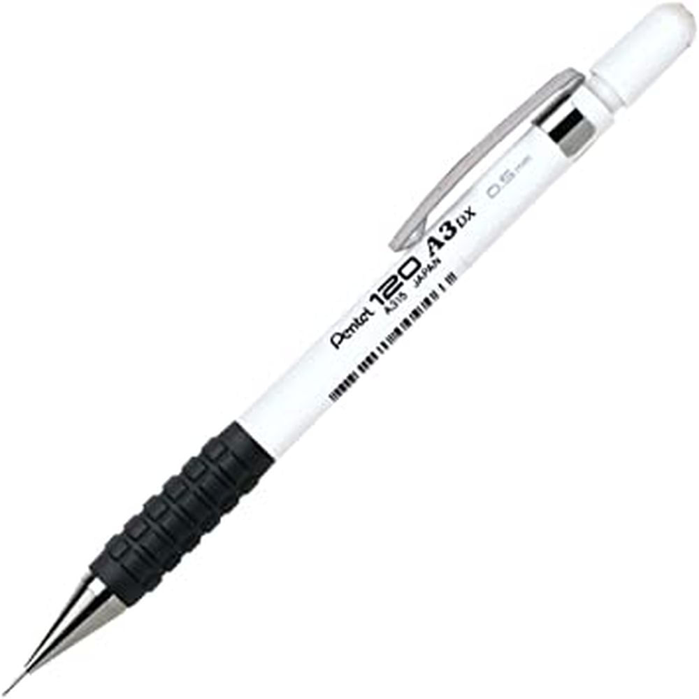 Nivalmix-Lapiseira-0.5mm-A315-DX-Branca-Pentel-1762182-01 Nivalmix-Lapiseira-0.5mm-A315-DX-Branca-Pentel-1762182-01