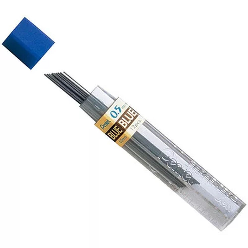Nivalmix-Grafite-Polymer-0-5-B-Azul-Pentel-2196330 Nivalmix-Grafite-Polymer-0-5-B-Azul-Pentel-2196330
