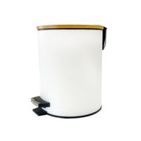 Nivalmix-Lixeira-Branca-com-Pedal-e-Tampa-de-Bamboo-Paradise-2304659--3- Nivalmix-Lixeira-Branca-com-Pedal-e-Tampa-de-Bamboo-Paradise-2304659--3-