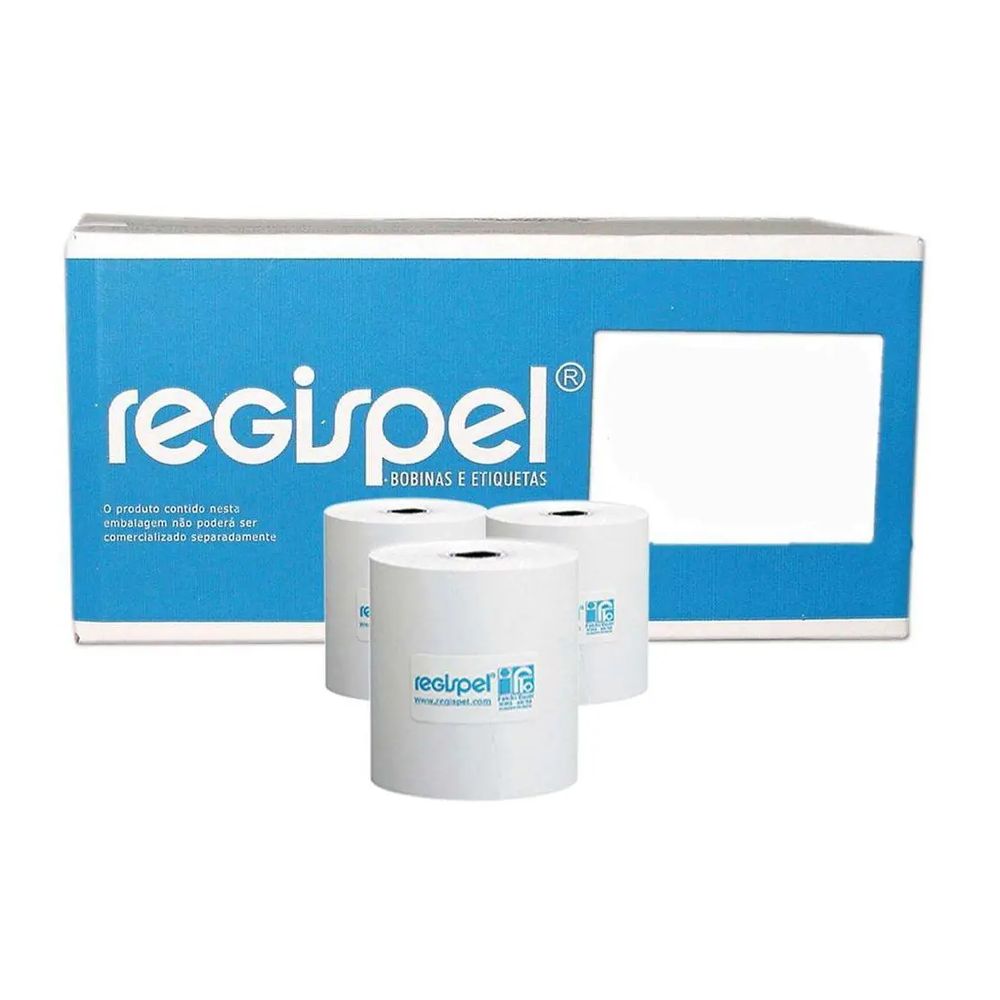 Nivalmix-Bobina-1-Via-69mm-x-35m-Branca-Cx-30-un---Regispel- Nivalmix-Bobina-1-Via-69mm-x-35m-Branca-Cx-30-un---Regispel-