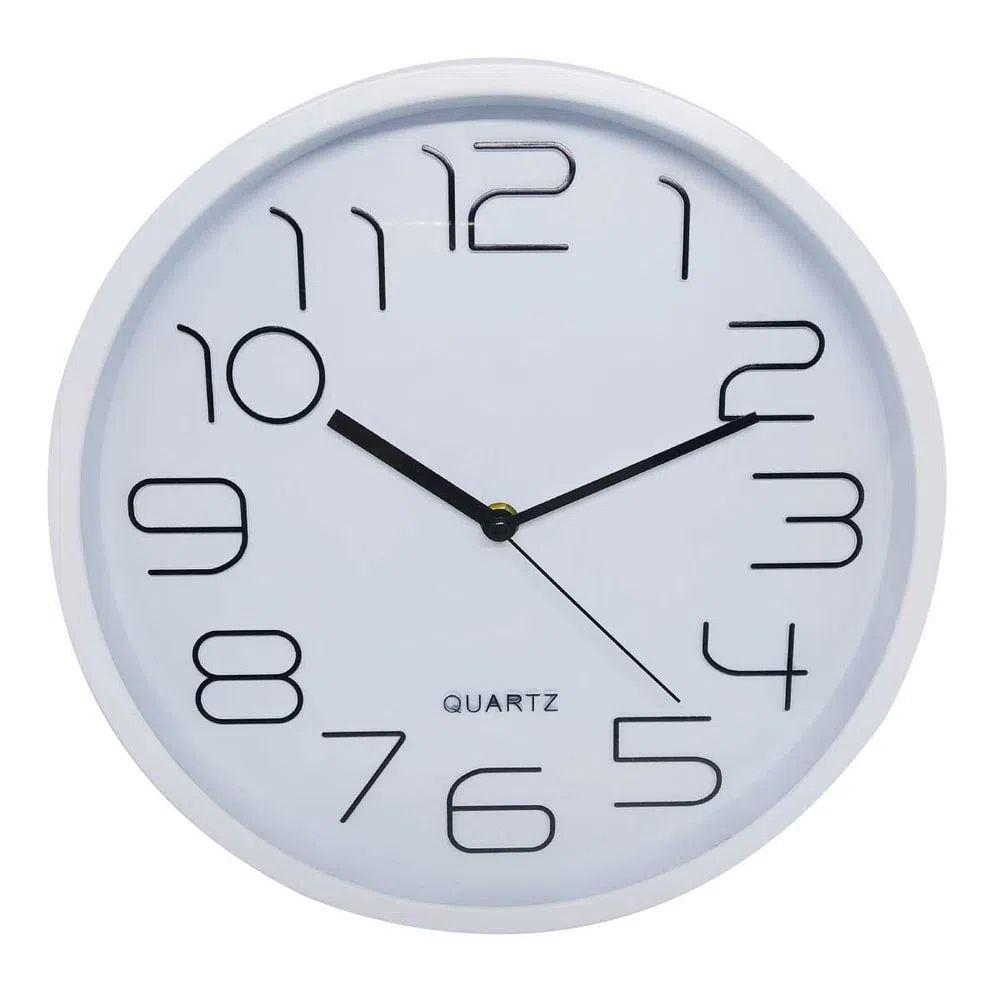 Nivalmix-Relogio-de-Parede-Redondo-30cm-Branco-YJH15581---YN-Clock-2330945-001 Nivalmix-Relogio-de-Parede-Redondo-30cm-Branco-YJH15581---YN-Clock-2330945-001
