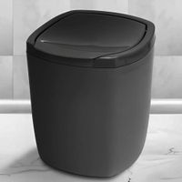 Lixeira-de-Banheiro-7L-Cinza---Top-Line Lixeira-de-Banheiro-7L-Cinza---Top-Line