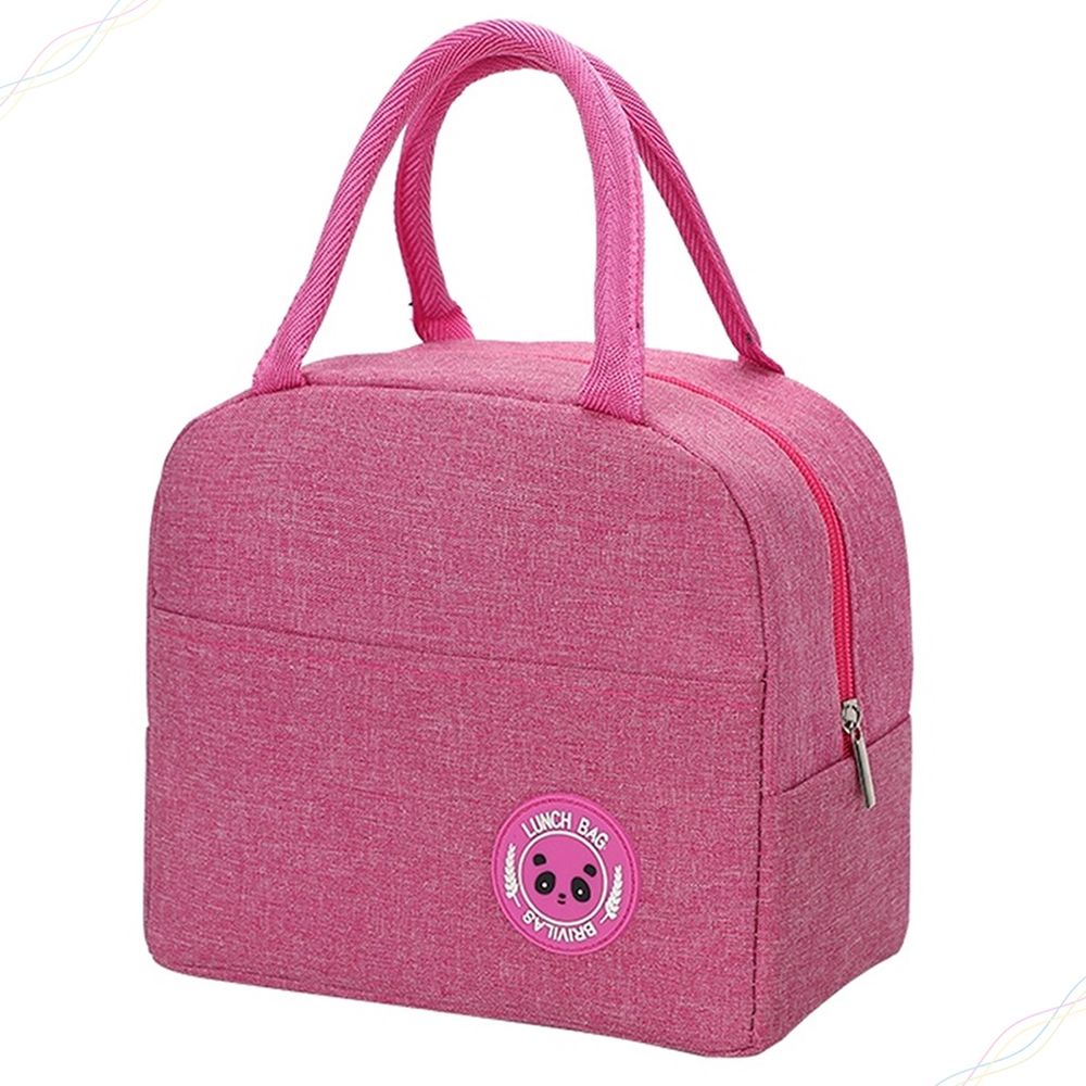 Lunch bag bolsa porta alimentos rosa