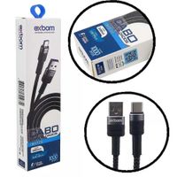 Nivalmix-Cabo-Tipo-C-USB-Carregador-Turbo-Reforcado-Cabo-1m---Exbom--4- Nivalmix-Cabo-Tipo-C-USB-Carregador-Turbo-Reforcado-Cabo-1m---Exbom--4-