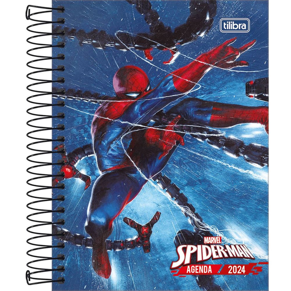 Nivalmix-Agenda-Espiral-Spider-Man-Marvel-176FLS-Capa-3---Tilibra Nivalmix-Agenda-Espiral-Spider-Man-Marvel-176FLS-Capa-3---Tilibra
