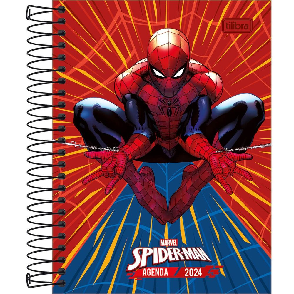 Nivalmix-Agenda-Espiral-Spider-Man-Marvel-176FLS-Capa-4---Tilibra Nivalmix-Agenda-Espiral-Spider-Man-Marvel-176FLS-Capa-4---Tilibra