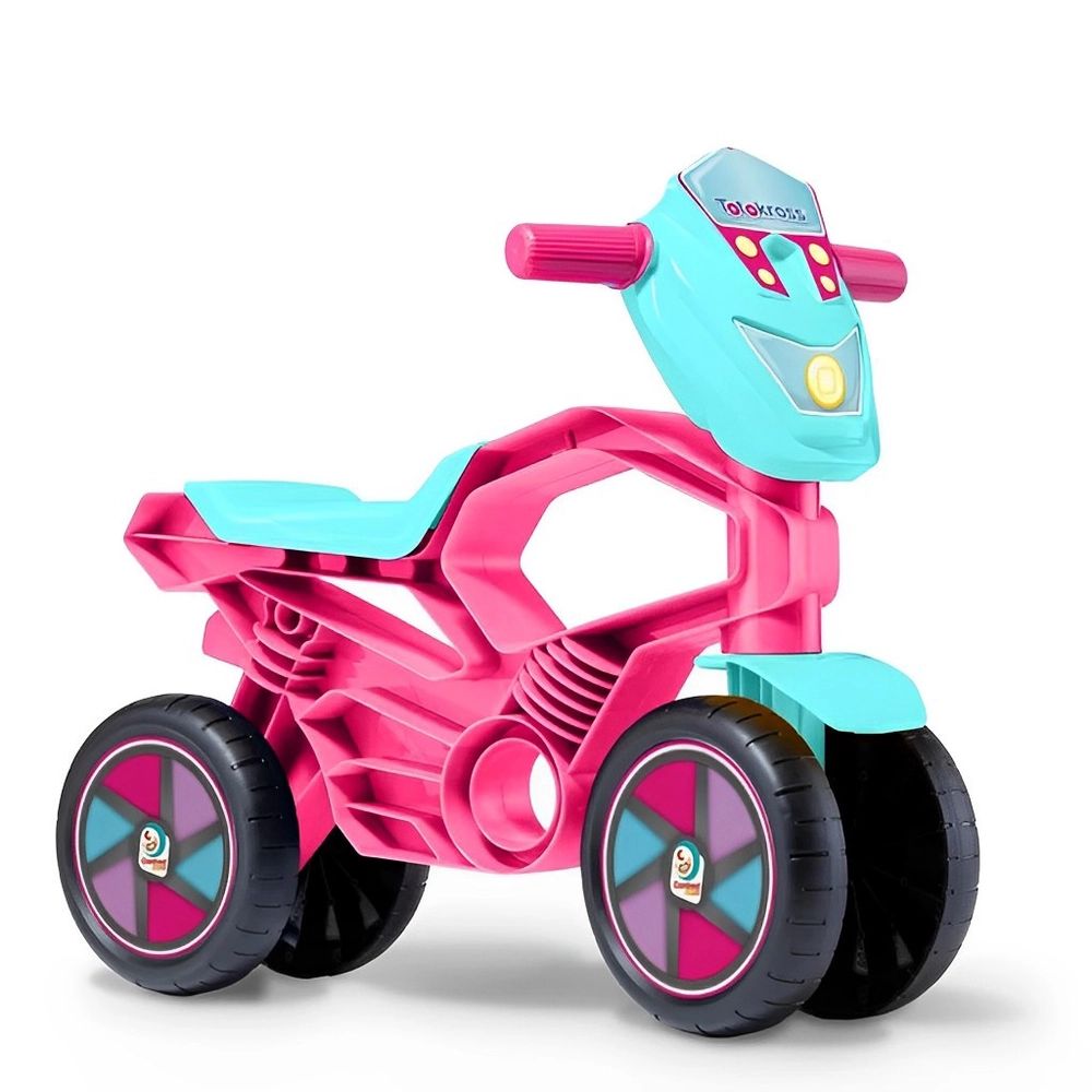 Motoca Quadriciclo Cross Turbo Calesita Pink - Carros a Pedal