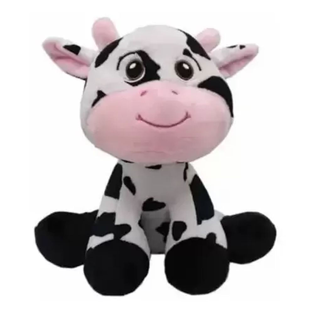 Nivalmix-Bicho-de-Pelucia-Zoo-35cm-Vaquinha---Unik-Toys-2391525 Nivalmix-Bicho-de-Pelucia-Zoo-35cm-Vaquinha---Unik-Toys-2391525