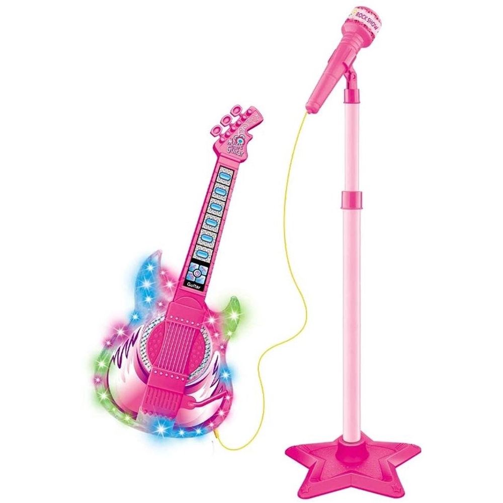 Nivalmix-Guitarra-e-Microfone-Infantil-com-Som-Luz-Rosa---WellKids-2417993--3- Nivalmix-Guitarra-e-Microfone-Infantil-com-Som-Luz-Rosa---WellKids-2417993--3-