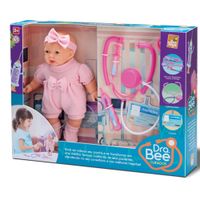Nivalmix-Boneca-Doutora-Bee-Cuidados-C-Acessorios-Bee-Toys-2416186 Nivalmix-Boneca-Doutora-Bee-Cuidados-C-Acessorios-Bee-Toys-2416186