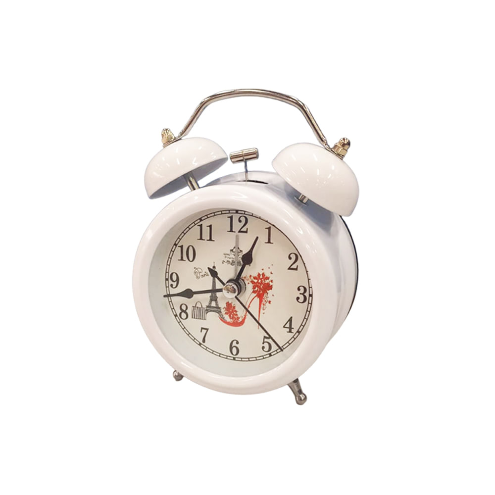 Nivalmix-Relogio-de-Mesa-Paris-13x9cm-Branco-N239597-1---Quanhe Nivalmix-Relogio-de-Mesa-Paris-13x9cm-Branco-N239597-1---Quanhe