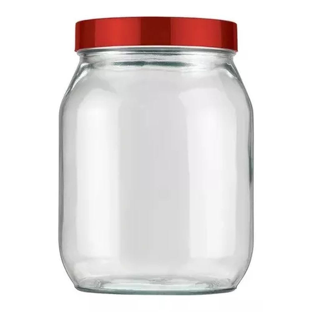 Nivalmix-Pote-Vidro-Liso-com-Tampa-25L-Vermelho---Invicta-2425013-002 Nivalmix-Pote-Vidro-Liso-com-Tampa-25L-Vermelho---Invicta-2425013-002