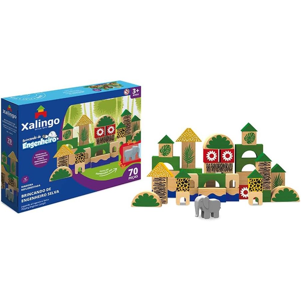 Nivalmix-Brincando-de-Engenheiro-Selva-70-pecas---Xalingo-2411376 Nivalmix-Brincando-de-Engenheiro-Selva-70-pecas---Xalingo-2411376