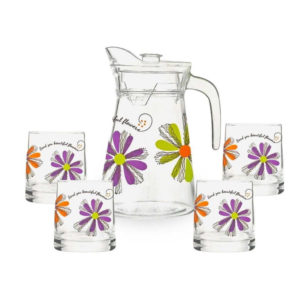 Nivalmix-Conjunto-de-Copos-com-Jarra-Vidro-5-Pecas-N240187-3-Quanhe-2401873 Nivalmix-Conjunto-de-Copos-com-Jarra-Vidro-5-Pecas-N240187-3-Quanhe-2401873