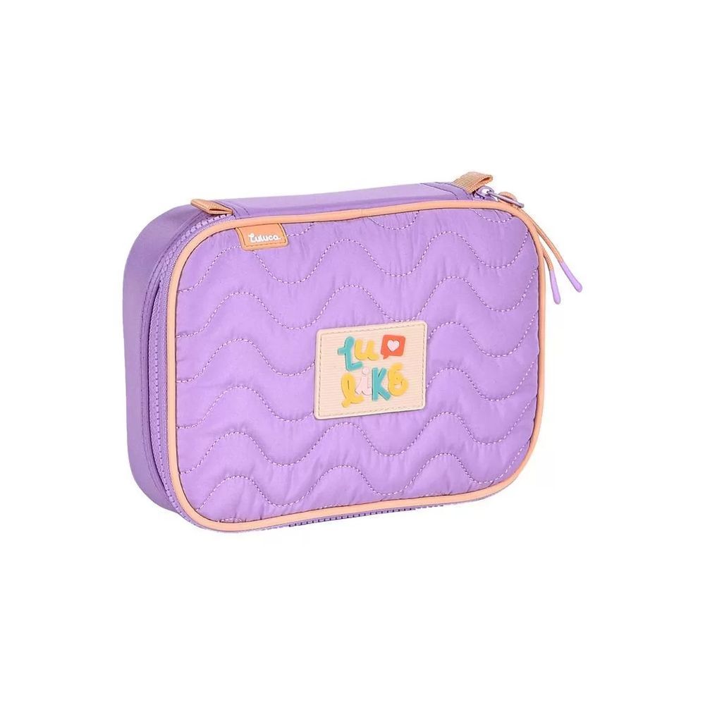 Estojo-Escolar-Luluca-Lu-Like-Box-Soft-Matelasse-Lilas-Clio-2405188-002 Estojo-Escolar-Luluca-Lu-Like-Box-Soft-Matelasse-Lilas-Clio-2405188-002