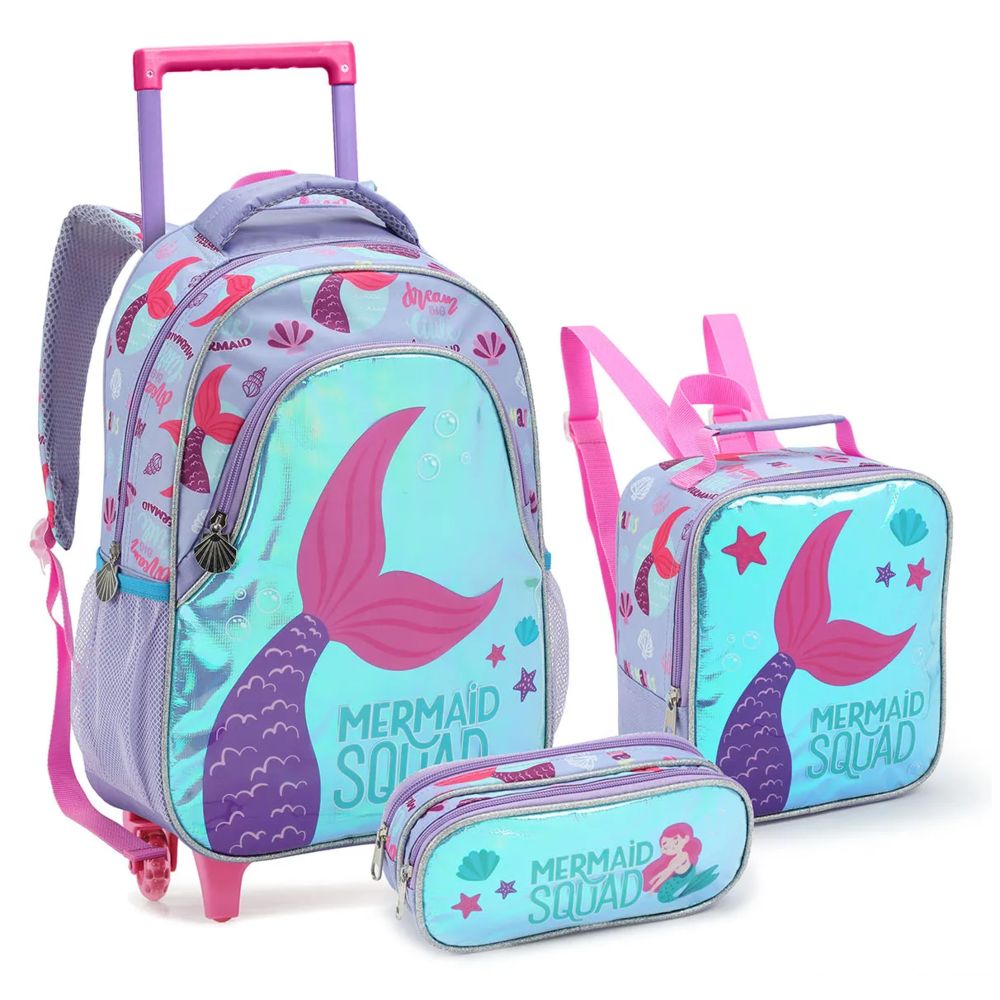 Kit-Escolar-Mochila-Lancheira-Estojo-Sereia-Seanite-2429303-002 Kit-Escolar-Mochila-Lancheira-Estojo-Sereia-Seanite-2429303-002