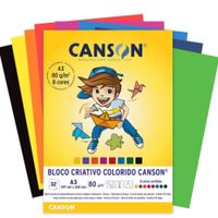 nivalmix-Bloco-Colorido-Criativo-80g-32-Folhas-A3-CansonResultado nivalmix-Bloco-Colorido-Criativo-80g-32-Folhas-A3-CansonResultado