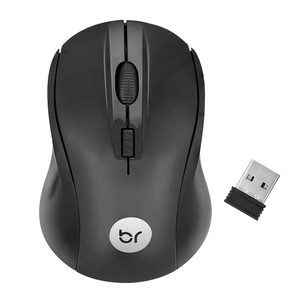 Nivalmix-Mouse-Sem-Fio-1600-Dpi-USB-2.0-Preto-2.4GHz-95-Bright-2440457-1 Nivalmix-Mouse-Sem-Fio-1600-Dpi-USB-2.0-Preto-2.4GHz-95-Bright-2440457-1