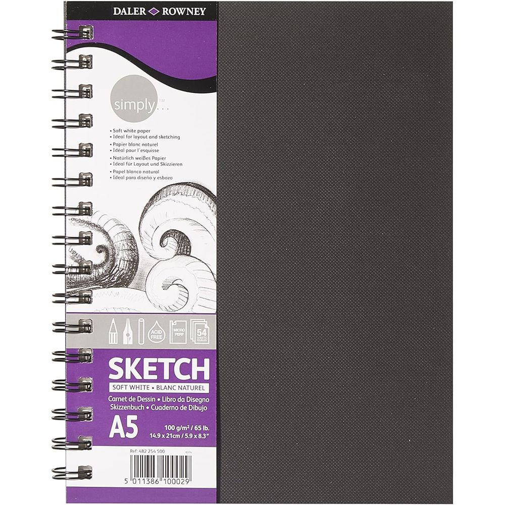 Nivalmix-Caderno-De-Desenho-Sketchbook-Simply-Espiral-Daler-Rowney-2373429-1 Nivalmix-Caderno-De-Desenho-Sketchbook-Simply-Espiral-Daler-Rowney-2373429-1