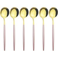 Nivalmix-Kit-Talher-6-Pecas-Colher-Cha-Cafe-Rose-N240174-3-Quanhe-2401743-001-3 Nivalmix-Kit-Talher-6-Pecas-Colher-Cha-Cafe-Rose-N240174-3-Quanhe-2401743-001-3