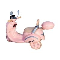 Nivalmix-Moto-Eletrica-Scooter-Lemn-6V-Rosa-Infantil-1246-Bang-Toys-2437129-2 Nivalmix-Moto-Eletrica-Scooter-Lemn-6V-Rosa-Infantil-1246-Bang-Toys-2437129-2